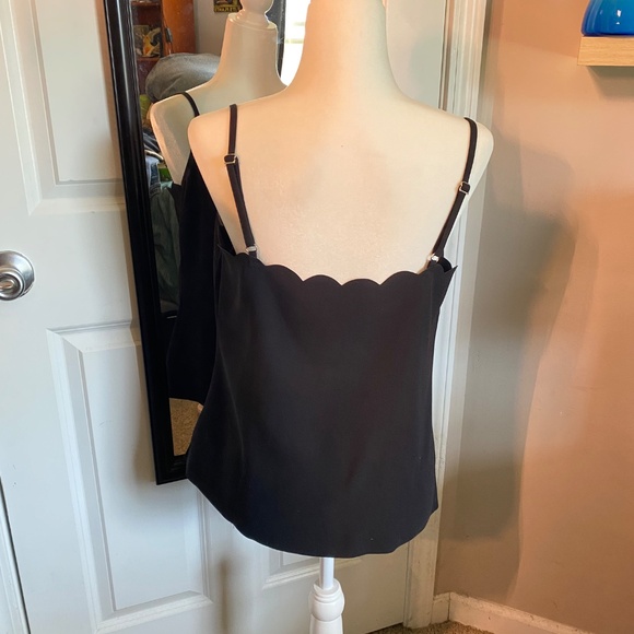 Ted Baker Scalloped Black Tank - Picture 4 of 6